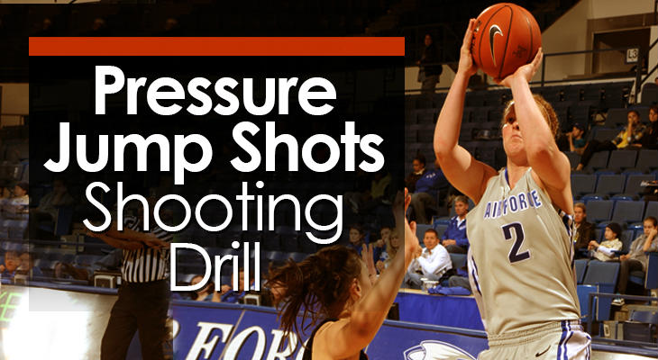 Drill #3 - Pressure Jump Shots Shooting Drilll feature image