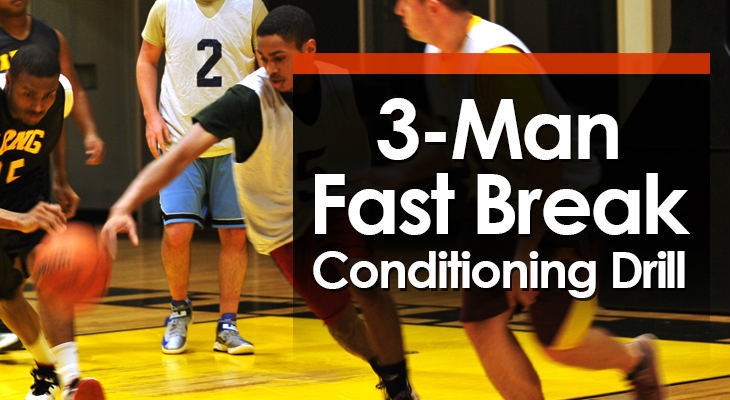 3-Man Fast Break Conditioning Drill feature image